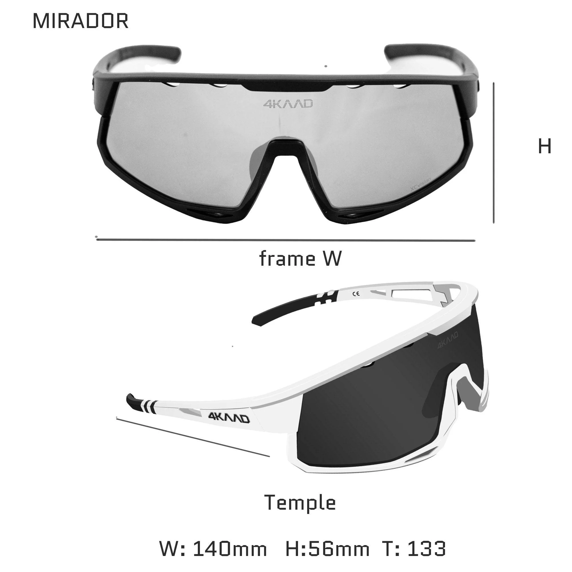 MIRADOR Sports Glasses - Pink with Pink Mirror Lens - Image 7